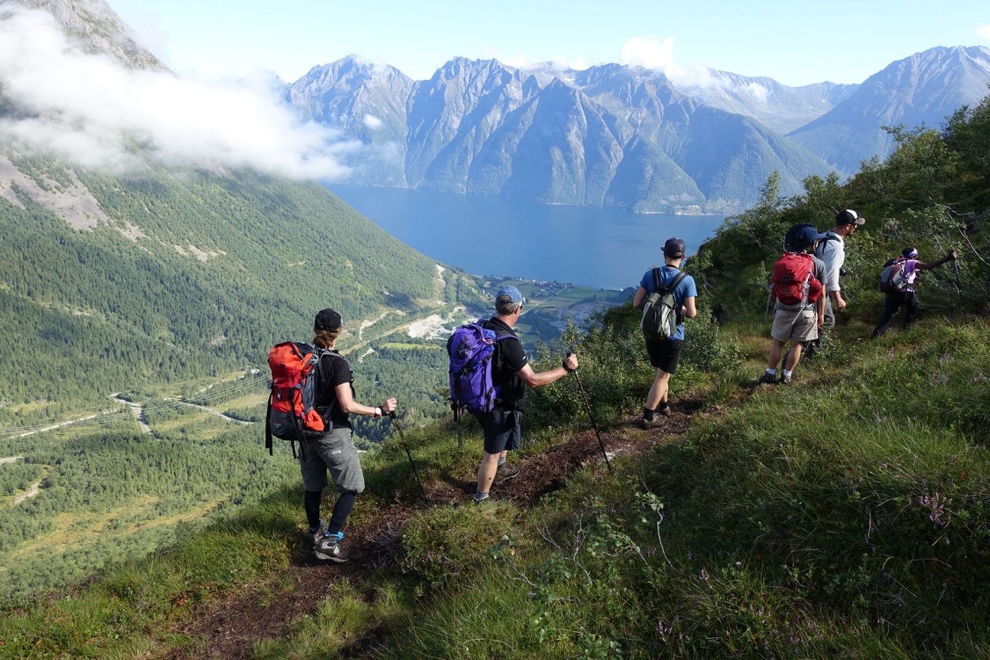 Outdoor Voyage | Hiking Around the Norwegian Fjord Hjørundfjorden